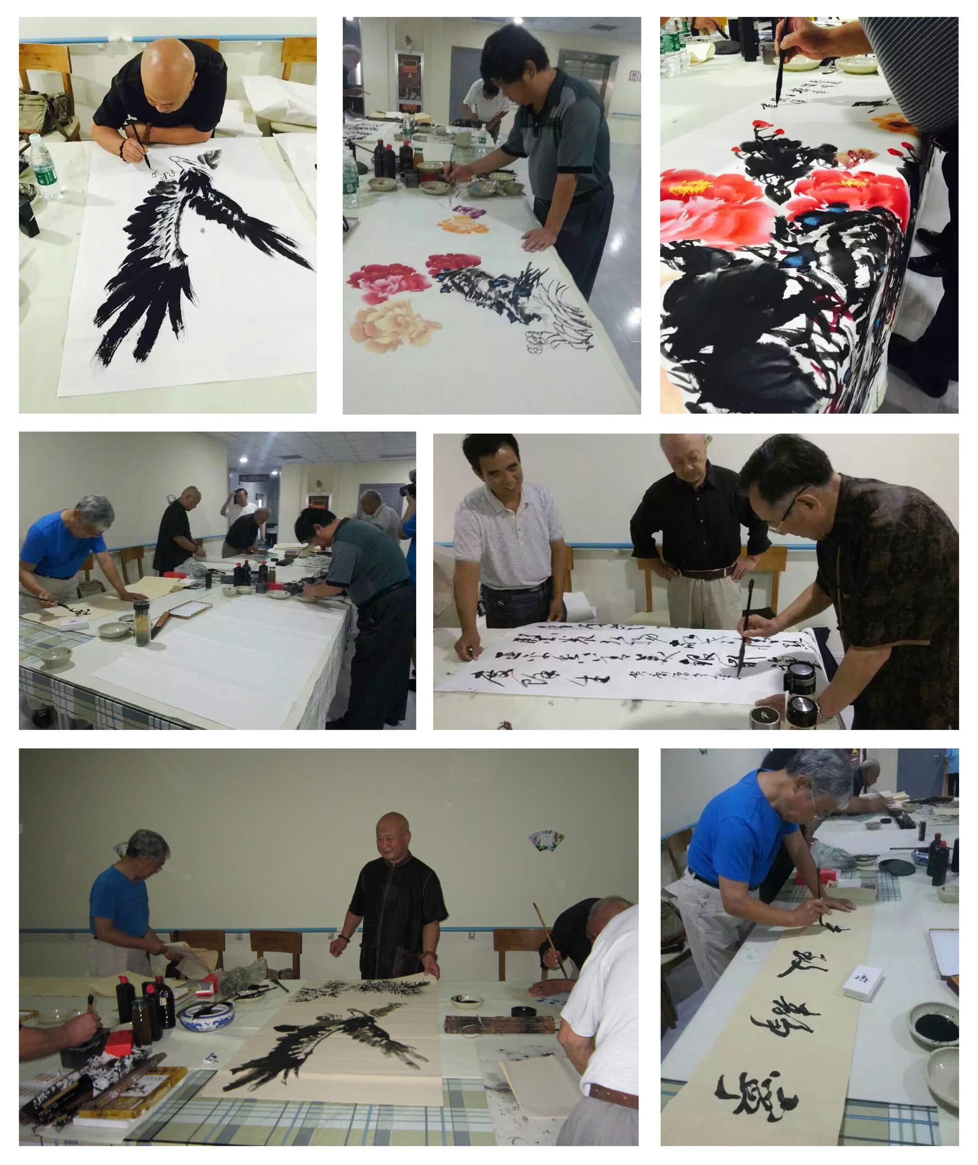 5徐州市书画院各大书画家现场做字画.jpg